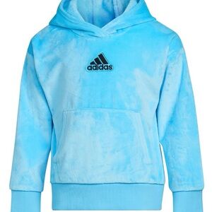 Adidas Girls 6x Silken Fleece Hoodie Kids